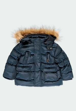 Technical fabric parka for baby boy_1