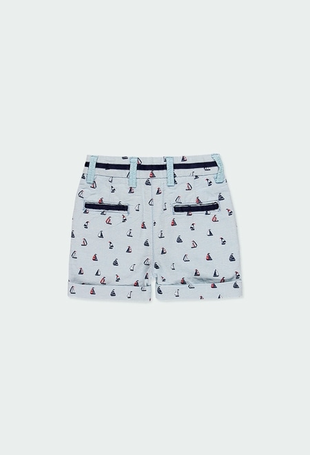 Oxford bermuda shorts for baby boy_2