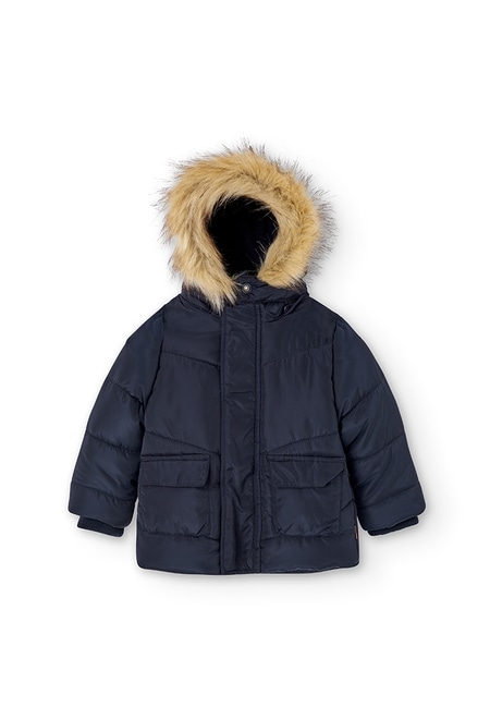 Technical fabric parka for baby boy_6