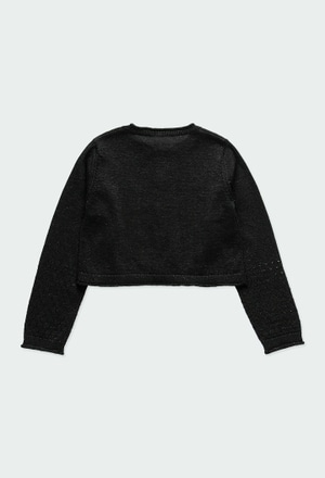 Casaco tricot para menina_2