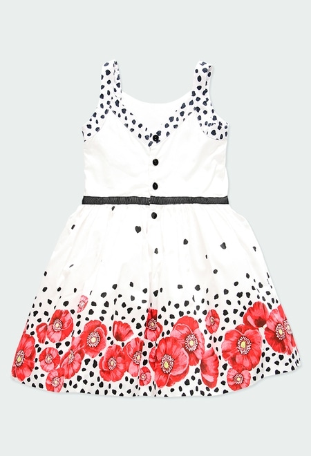 Satin dress "poppy" for girl_3