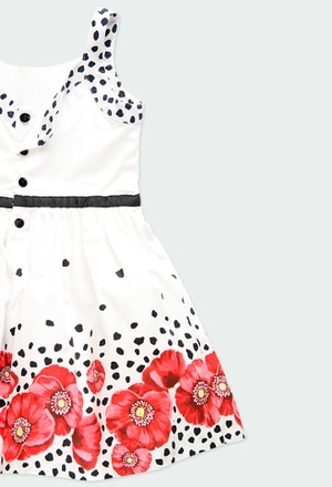 Satin dress "poppy" for girl_4