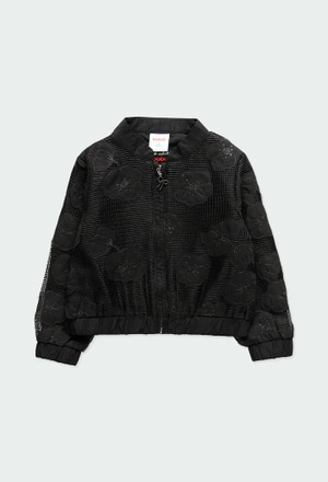 Bomber jacket embroidered for girl_1