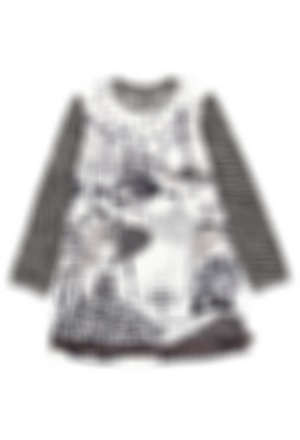 Knit dress for girl