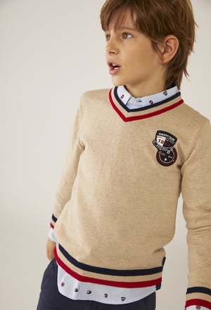 Knitwear pullover for boy_1