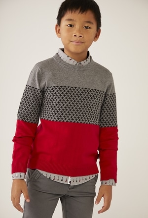Pullover tricot para menino_1