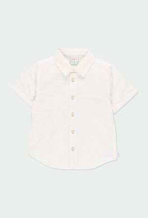 Linen shirt short sleeves for boy_1