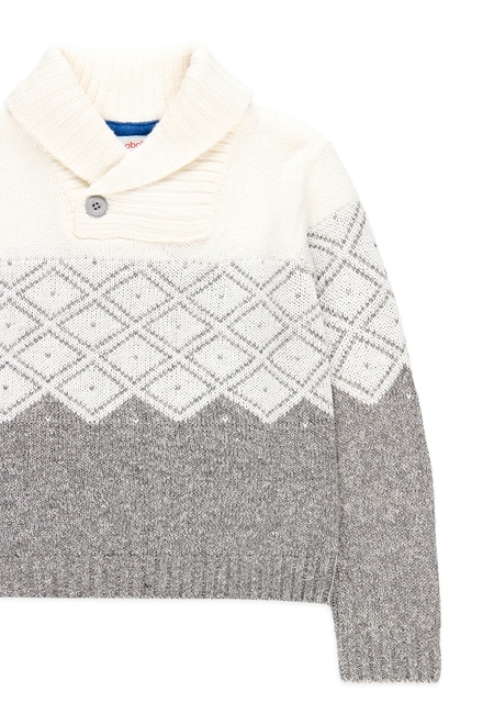 Knitwear pullover jacquard for boy_4