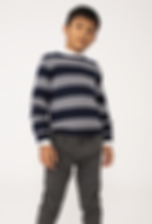 Pullover tricot "ornamentos" para menino