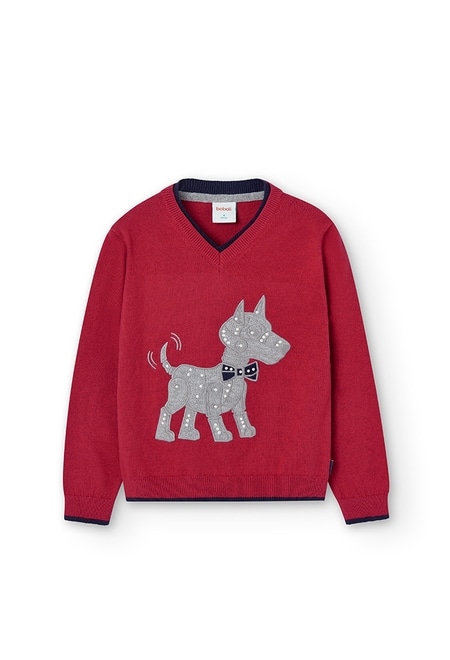 Pullover tricot para menino_2