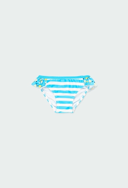Knickers striped with ruffles for baby_1
