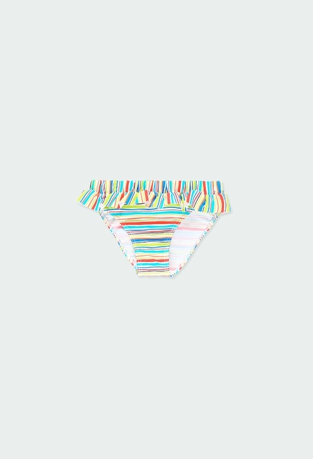 Knickers polyamide striped for baby girl_1