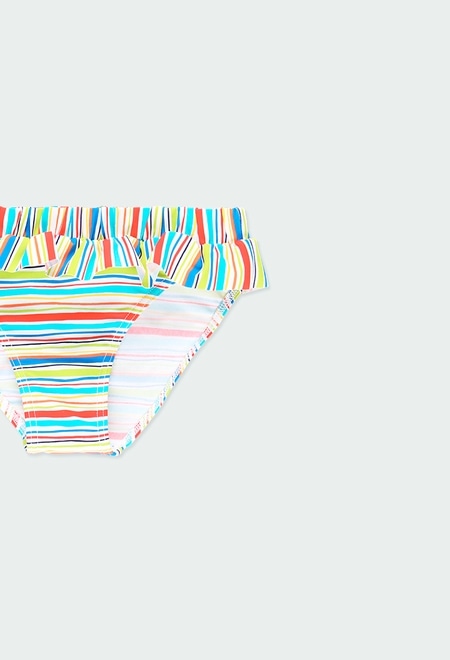 Knickers polyamide striped for baby girl_3