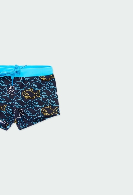 Bond swimsuit printed for baby boy_3