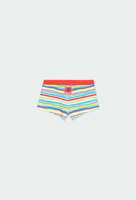 Bond swimsuit striped for baby boy_2