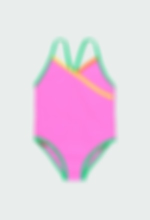 Swimsuit polyamide for girl