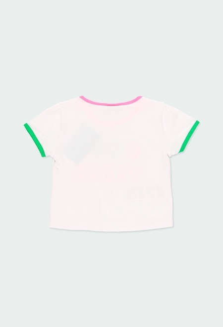 Knit t-Shirt short sleeves for girl_2