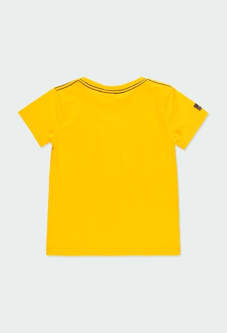 Camiseta malha "surf team" para menino_2