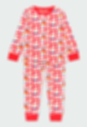 Schlafanzug gestrickt gedruckt - organic unisex