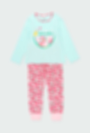 Knit pyjamas for girl