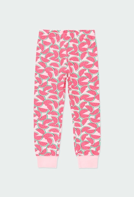 Knit pyjamas for girl_4