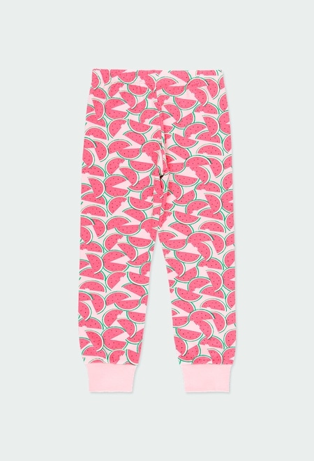 Knit pyjamas for girl_6