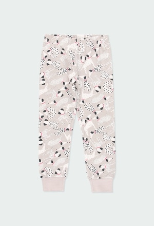 Knit pyjamas for girl_5