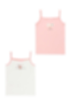 Pack 2 t-Shirts suspenders for girl