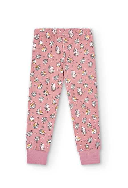 Interlock pyjamas "owl" for girl_6