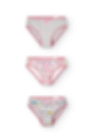 Pack 3 knickers for girl