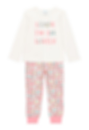 Interlock pyjamas combined for girl