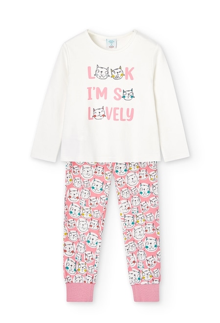 Interlock pyjamas combined for girl_1