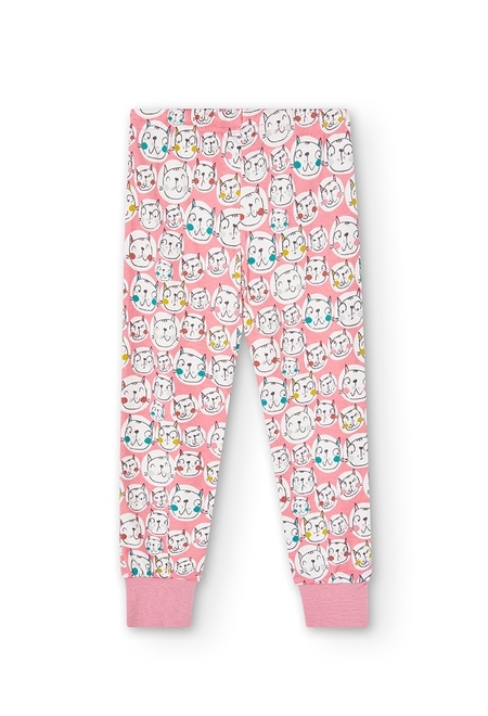 Pyjama bi matiere pour fille_6