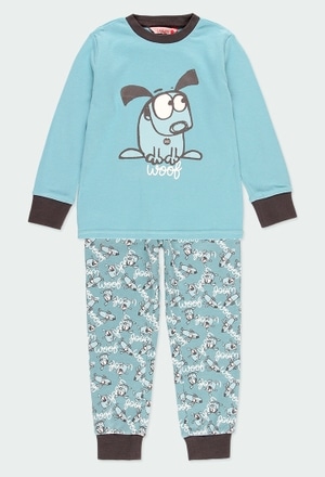 Pijama interlock "cachorro" para menino_1