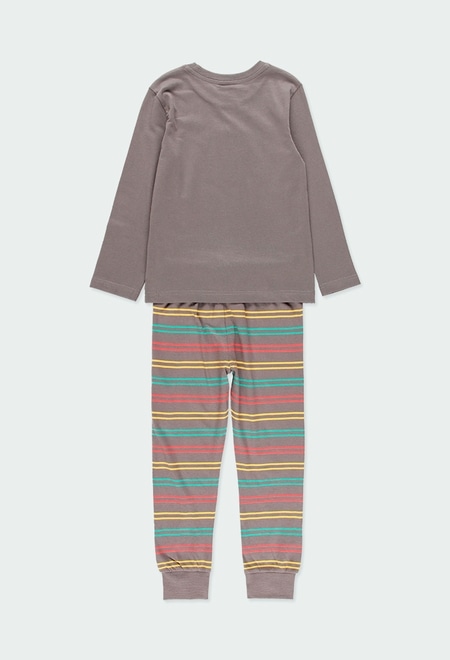 Pyjama en tricot pour garçon_2