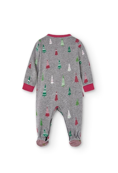 Fleece play suit printed for baby_2